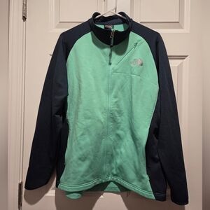 The North Face Women's Momentum TKA Stretch Fleece Jacket Size XL EUC!
